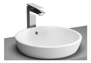 Vitra Metropole Tezgah Üstü Lavabo 45 cm Parlak Beyaz 5940B003-0012